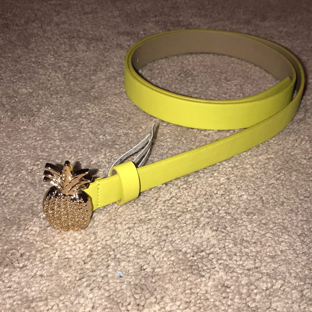 🌺Final Offer Price🌺Eloquii Yellow Pineapple Belt